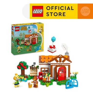 LEGO Animal Crossing 77049 Isabelle's House Visit (389 Pieces), Building Block, Toys, Bricks
