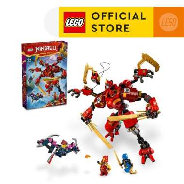 LEGO Ninjago 71812 Kai's Ninja Climber Mech (623 Pieces), Mainan, Building Block, Toys