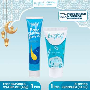 Brighty Post Shaving & Waxing Gel & Glowing Underarm