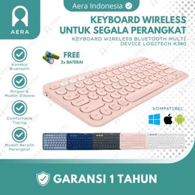 Logitech keyboard Usb Wireless K380 | Keyboard Wireless Bluetooth | Keyboard Logitech hitam