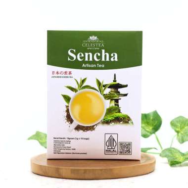 Sencha Artisan Tea Teh Sencha Green Tea Jepang - Celestea