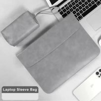 AIGREEN Sleeve Case Laptop PU Leather - Perlindungan Elegan & Stylish, Cocok untuk Laptop 13-14 Inch IH