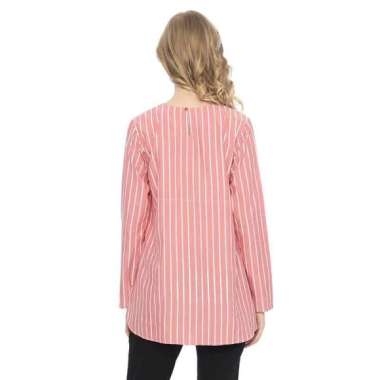 Cottonology Blouse Fiona Wanita Salur Pink M