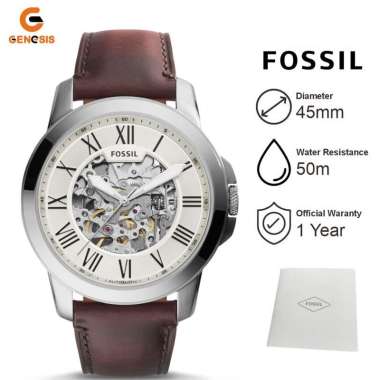 Promo Jam Tangan Pria Fossil Me3104 Automatic Townsman White Dial Black Leather Strap Diskon 70 Di Seller Toko Genesis Surabaya Official Store Toko Genesis Surabaya Kota Surabaya Blibli