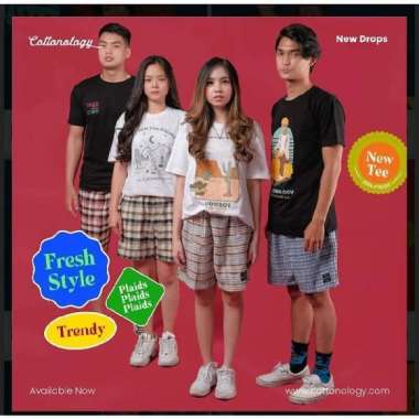 Cottonology Celana Pendek Random (boxer 3 pcs) L