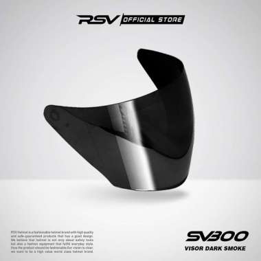 RSV Helmet - VISOR RSV SV300 & NEW WINDTAIL CLEAR/ DARKSMOKE / IRIDIUM SILVER / LIGHTSMOKE CLEAR/BEN