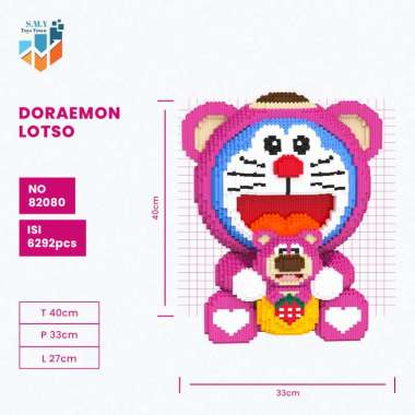 SMY Nano Block Doraemon - Bricks Education Nano Block / Mainan Balok 3D Doraemon Lotso