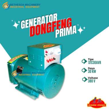 Alternator Generator Dongfeng 30 kW STC 30 AVR Prima 3 Phase