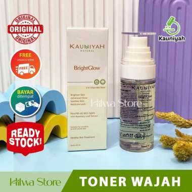 Skincare Kauniyah Original 100% | Bright Glow 2 In 1 Face Mist Toner Kauniyah - Menjaga Kelembaban K