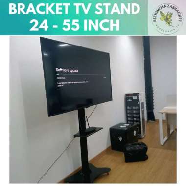 Bracket TV Standing Breket TV LED Stand 1 Tiang Butterfly 24 32 40 42 50 55 Inch Murah