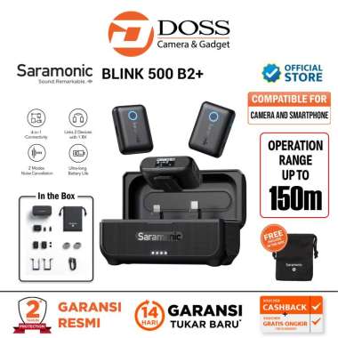 Saramonic Blink 500 B2+ Plus Microphone Wireless All in One Blink500