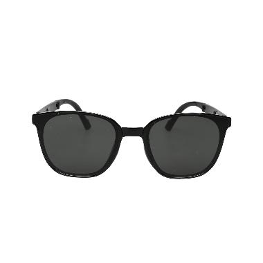 9 to 12 Folding Frame Sunglasses Kacamata Wanita G 3005 Normal Black