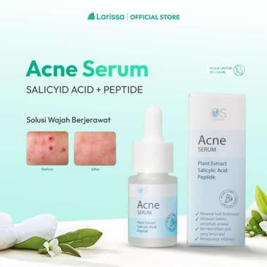Larissa Acne Serum - Serum Wajah Untuk Mengatasi Jerawat dan Beruntusan Acne Serum