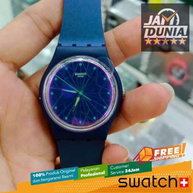 JAM TANGAN SWATCH - JAM SWATCH ORIGINAL SO28N117 SWATCH SO28N 117 DREAMING OF GEMSTONES JAM TANGAN P