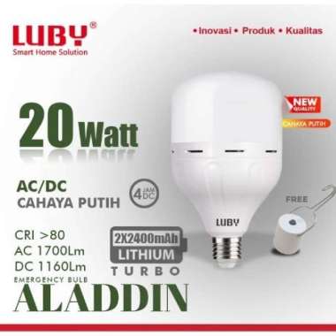 Lampu LED emergency LUBY Aladdin 20w 20 watt