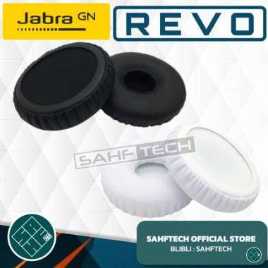Busa Bantalan Jabra Revo Earpad Ear Pad Earcup Ear Cup Cushion Foam Hitam