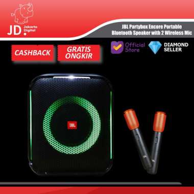 JBL Partybox Encore - Portable Bluetooth Speaker with 2 Microphone JBL Partybox Encore With Mic
