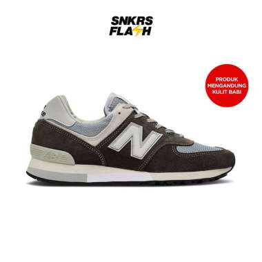 Sepatu Sneakers Pria NEW BALANCE 576 MADE IN ENGLAND GREY - OU576AGG 44