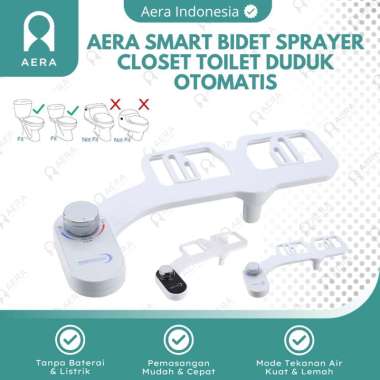 AERA Bidet Sprayer Closet Toilet Duduk Otomatis | Shower Sprayer Semprotan Closet Duduk | Toilet Sea
