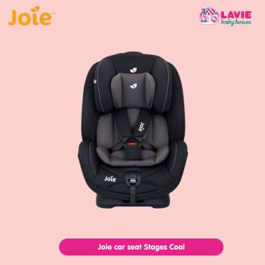 JOIE Car Seat Stages Coal – Kursi Dudukan Bayi & Anak 0–25 kg - Lavie Baby House