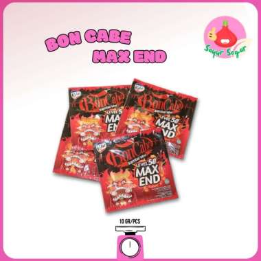 Sayur Segar - BonCabe Maxend lvl 50 Sachet / Chili Powder Sachet