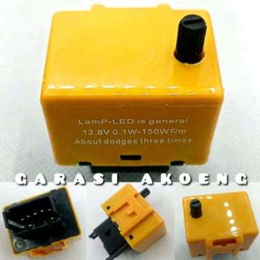 Flasher Sein Hazard Led Bisa diatur Kecepatan Toyota Vios Calya Ayla Avanza Innova Fortuner Nav1 Yar