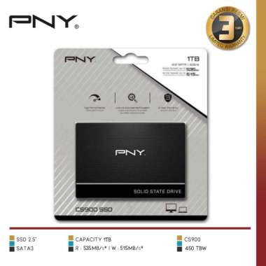 PNY CS900 2.5'' SATA III SSD 1TB