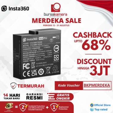 Insta360 ACE PRO / ACE BATTERY Insta 360 Action Camera Baterai