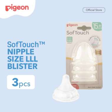 Pigeon PR020277 Softouch Plus Nipple 3pcs Blister LLL