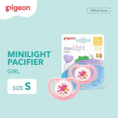 Pigeon PR050628 Minilight Pacifier S Size Girl (Blister)