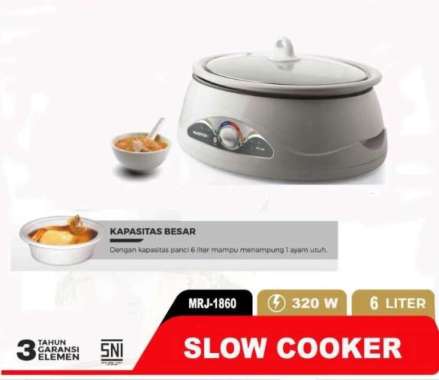 Slow cooker Maspion 6 liter MSC 1860