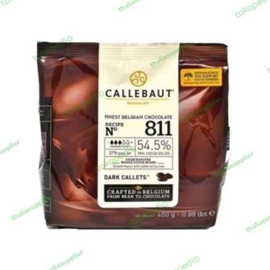 CALLEBAUT 811 BELGIAN DARK COKLAT 54,5% 400GR COKLAT COIN, OJOL