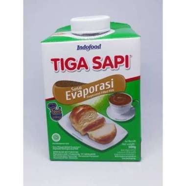 Promo Harga Tiga Sapi Susu Evaporasi 500 gr - Blibli