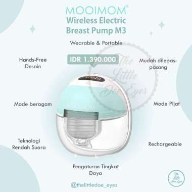 Mooimom Wireless Electric Breast Pump M3