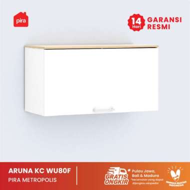 PIRA METROPOLIS OX - ARUNA KC WU80F Rak Dapur / Rak Gantung Dapur / Kitchen Set Atas 2 Pintu Flip WU