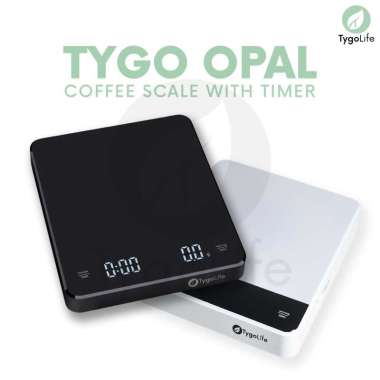 TYGO OPAL DIGITAL COFFEE SCALE WITH TIMER V60 DRIP COFFEE / TIMBANGAN DIGITAL DAPUR KITCHEN KOPI BLA