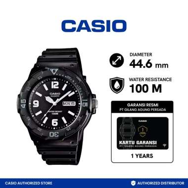 Casio MRW-200H-1B2VDF Jam Tangan Pria - Hitam Black