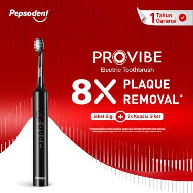 Pepsodent ProVibe Sikat Gigi Elektrik - 35,000 Getaran per Menit