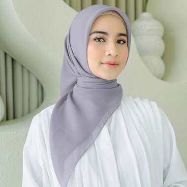 Lozy Hijab - Polly Cotton (Hijab Segiempat Bella Square) Taro