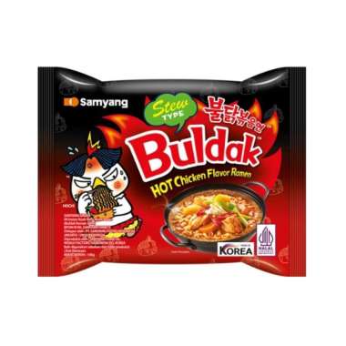 Promo Harga Samyang Hot Chicken Ramen Stew Type 145 gr - Blibli