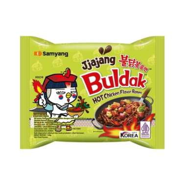Promo Harga Samyang Hot Chicken Ramen Jjajang 140 gr - Blibli