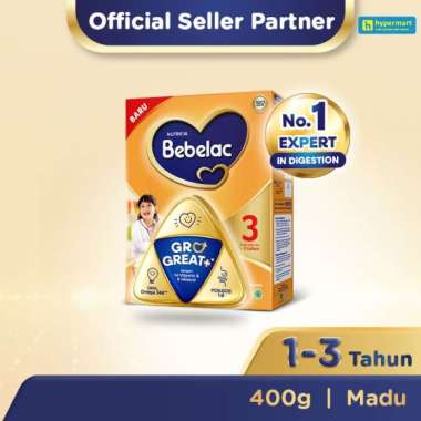Promo Harga Bebelac 3 Susu Pertumbuhan Madu 400 gr - Blibli