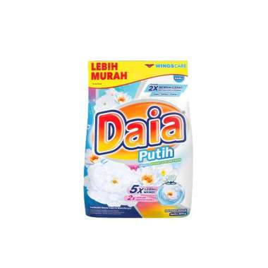 Promo Harga Daia Deterjen Bubuk Putih 850 gr - Blibli