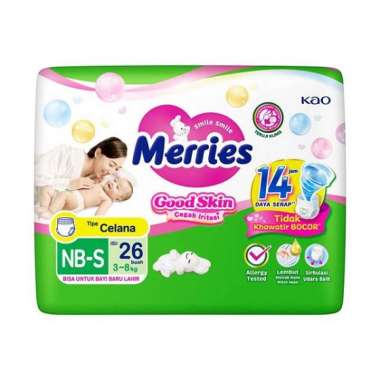 Promo Harga Merries Pants Good Skin S26 26 pcs - Blibli