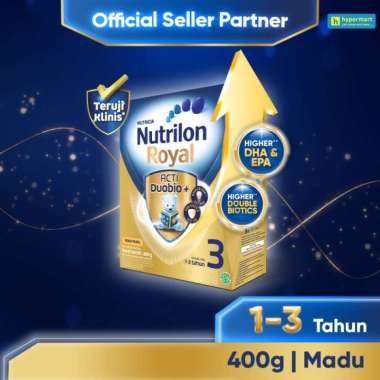 Promo Harga Nutrilon Royal 3 Susu Pertumbuhan Madu 400 gr - Blibli