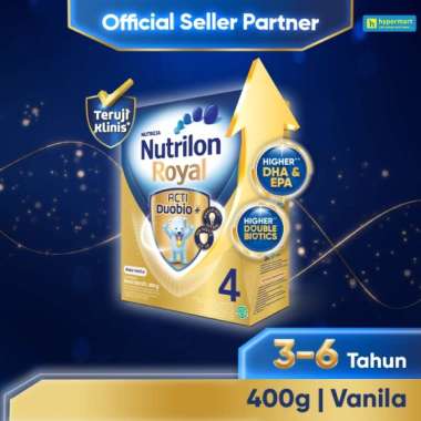 Promo Harga Nutrilon Royal 4 Susu Pertumbuhan Vanila 400 gr - Blibli