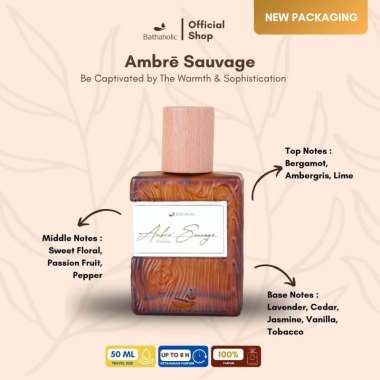 Bathaholic - Parfum Ambré Sauvage 50ml
