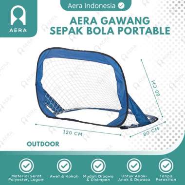AERA Gawang Sepak Bola Portable | Gawang Lipat Anak | Soccer Game Mini Sepak Bola Portable | Gawang