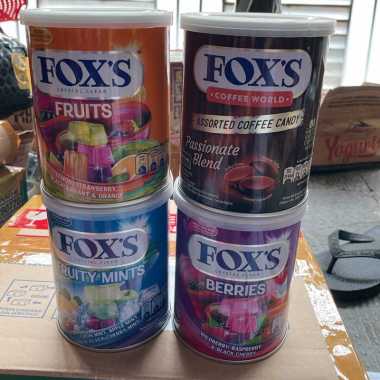Permen fox kaleng 180gr