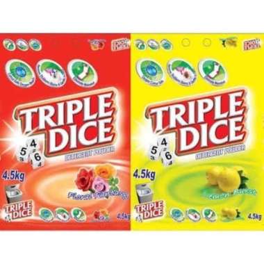 Malaysia Detergent Powder Triple Dice 4.5kg